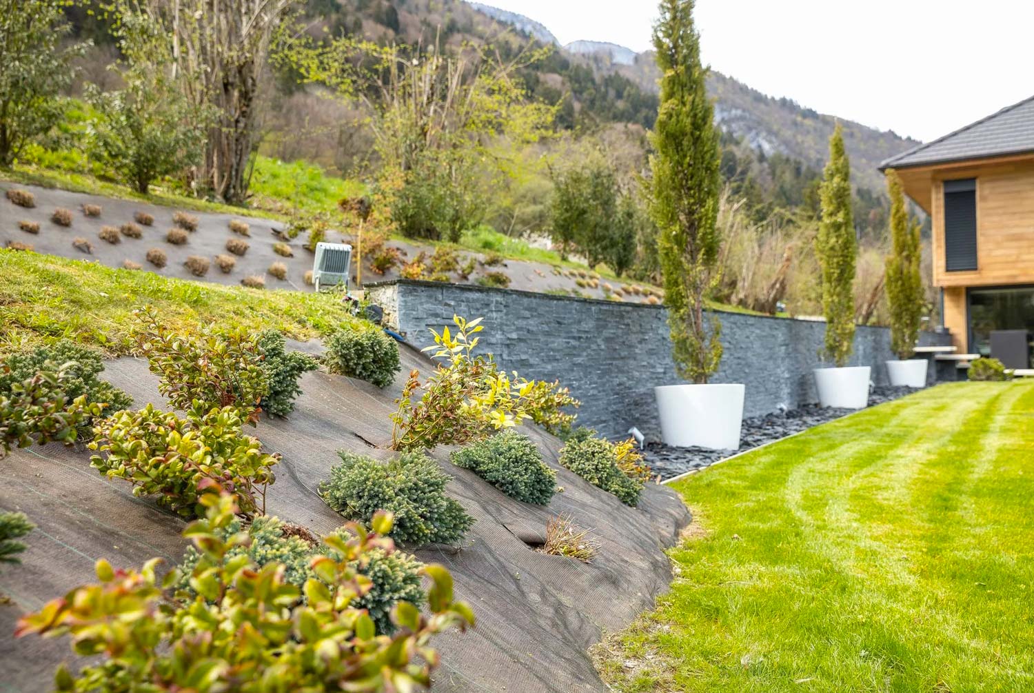 Aménagement du paysage à Lathuile