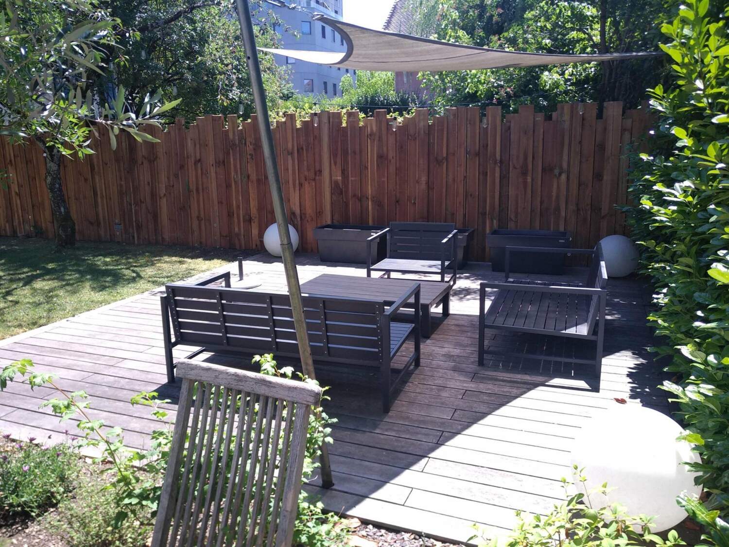 Aménagement terrasse bois à Annecy 