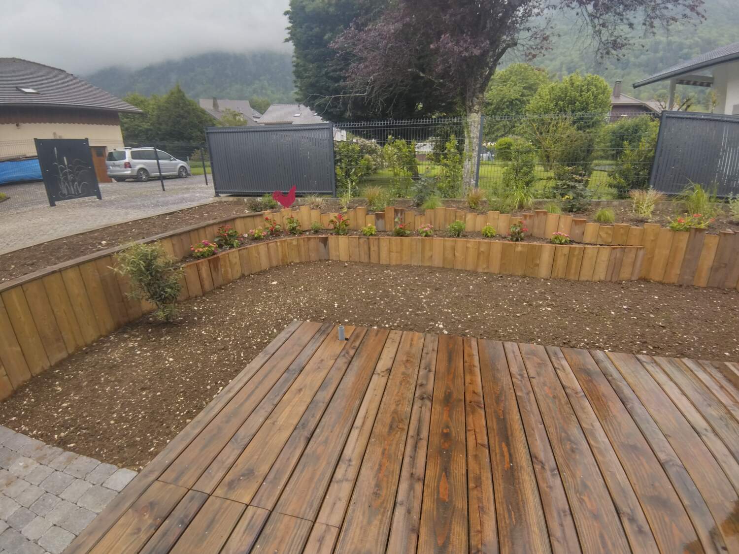 Travaux du paysage et aménagements extérieurs à Annecy