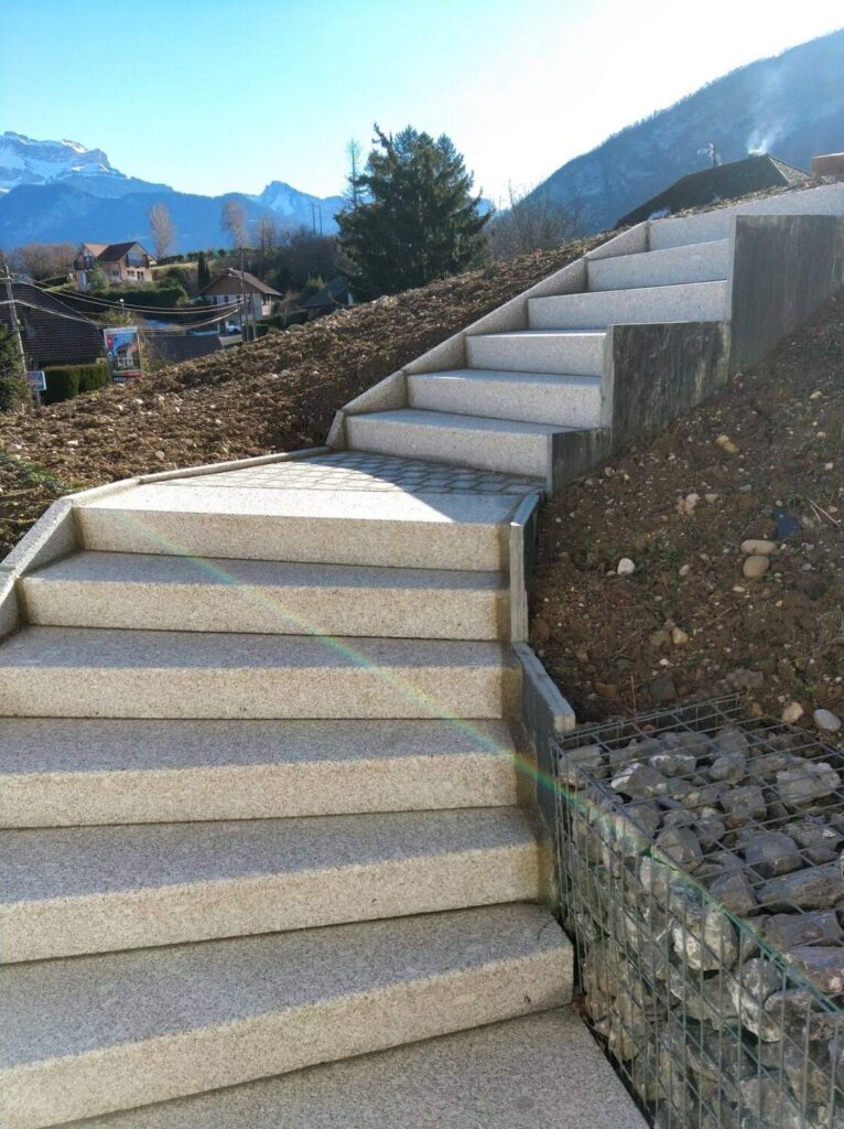 Escalier béton