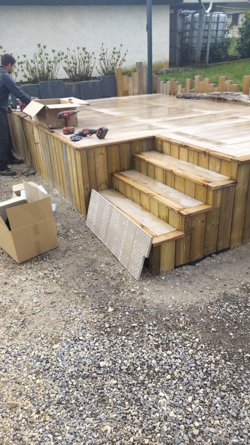 Aménagement terrasse bois